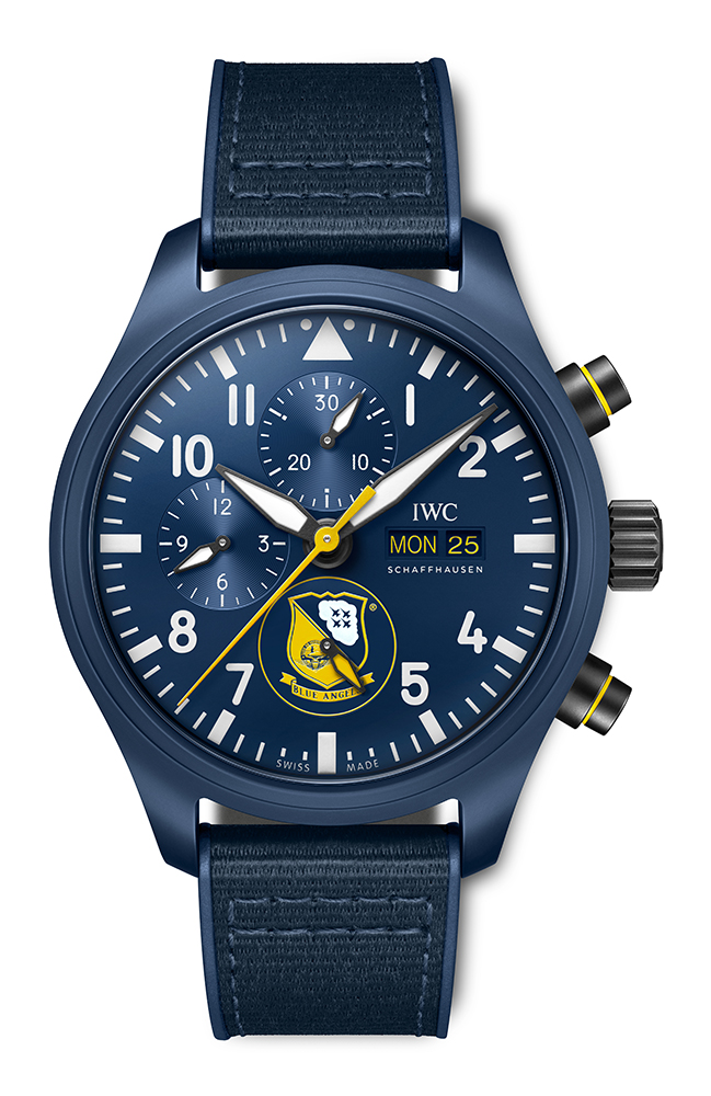 IWC Launches Ceramic Chronographs Inspired By Its Collaborations With U ...