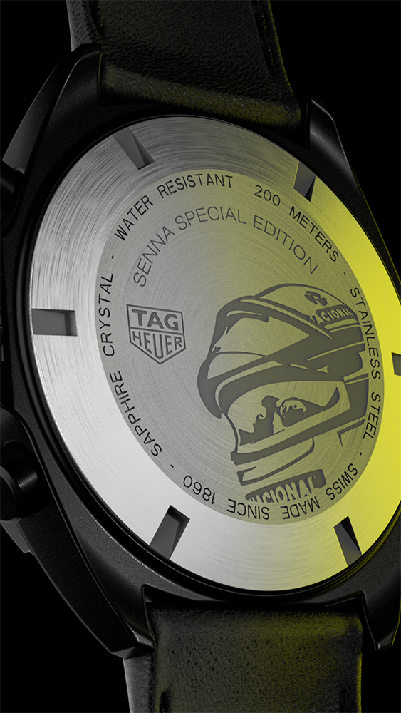 TAG Heuer Ayrton Senna Watch, 2021 Tribute Edition