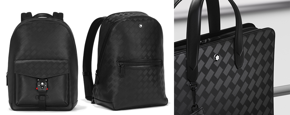 Montblanc Extreme 3.0 Backpack, Leather, Black, Laptop compartment