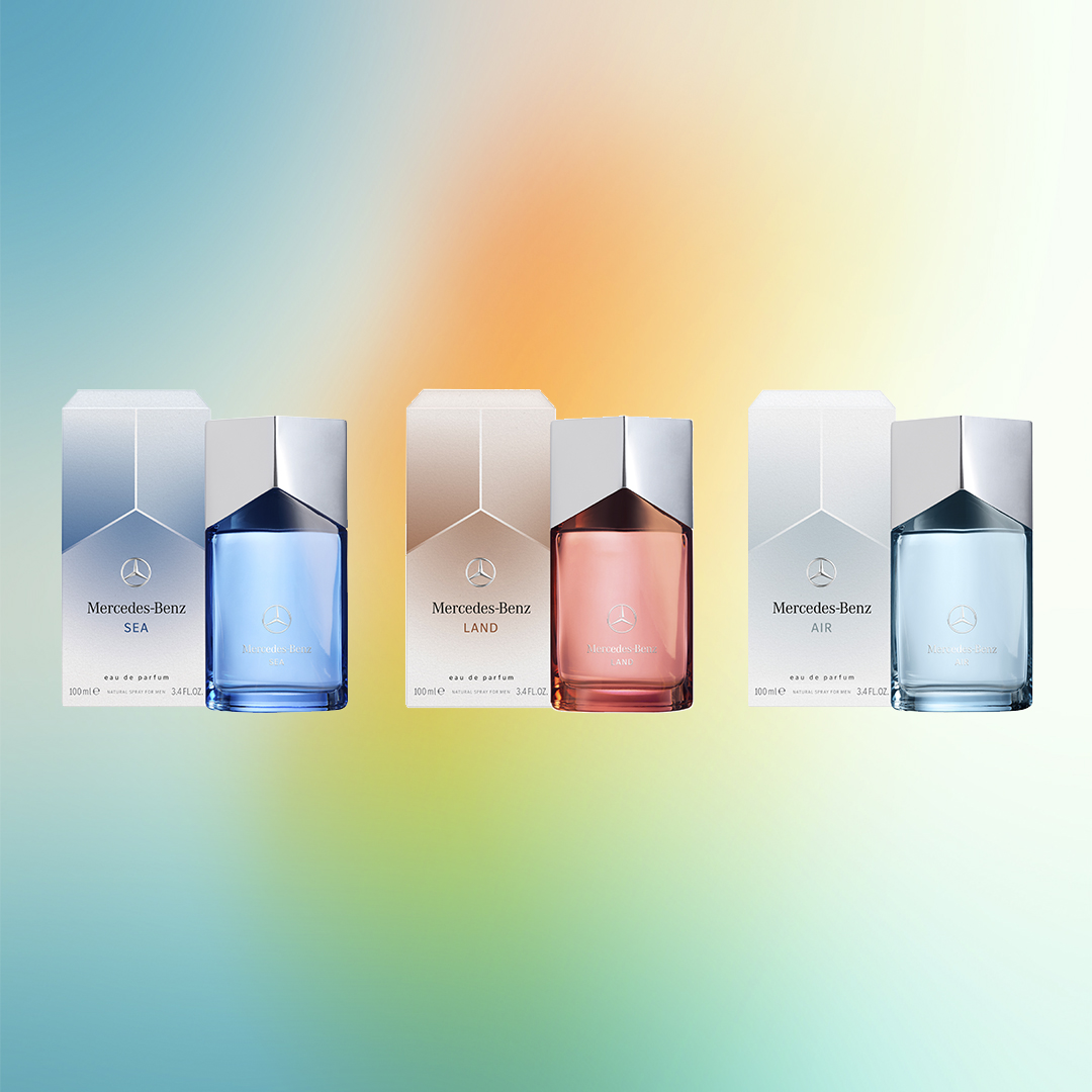 Mercedes-Benz Fragrance Trilogy: Land, Sea, and Air