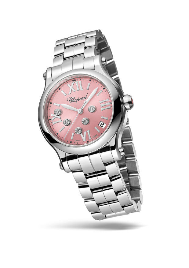 Happy Sport: Embrace Destiny with Pink Elegance and Dancing Diamonds